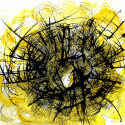 #1139 Scribble with Yellow