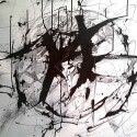 Abstract Pen & Ink, Willard Art, #1316
