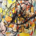 #1376 Acrylic on canvas. Art by Willard