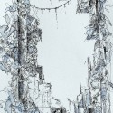 Abstract Drawing, surrealism, Art under $500. Pen & Ink