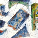 #846, Willard Art, Webs, Watercolor, Abstract