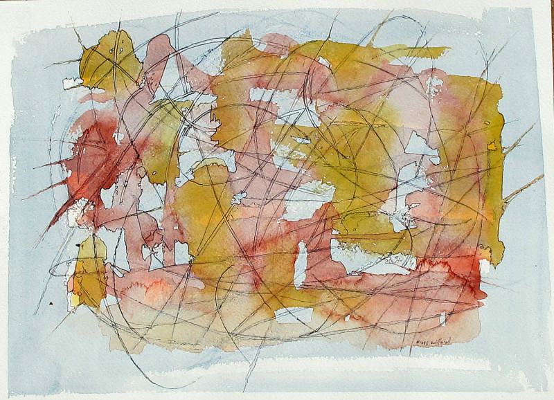 #1055 Abstract watercolor