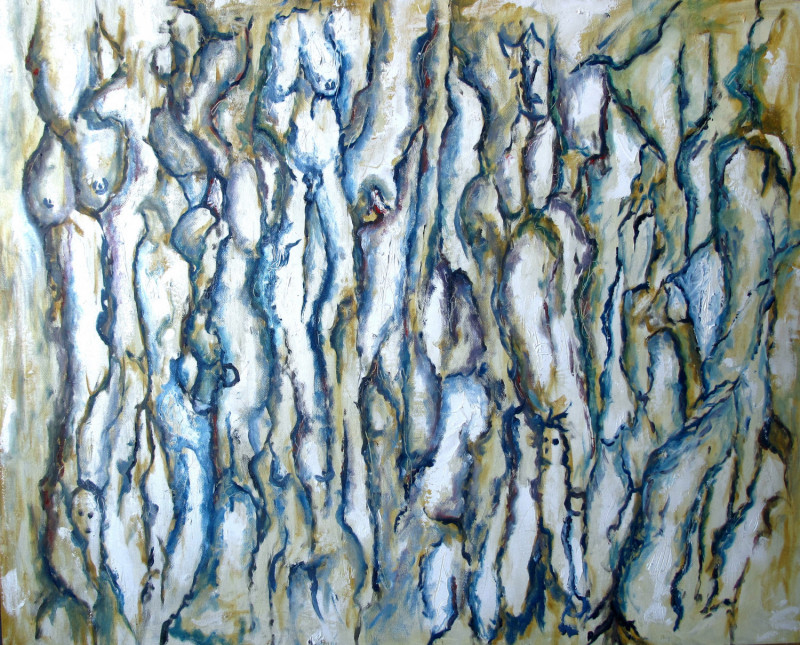 #1181 Oil over Acrylic, Willard Art