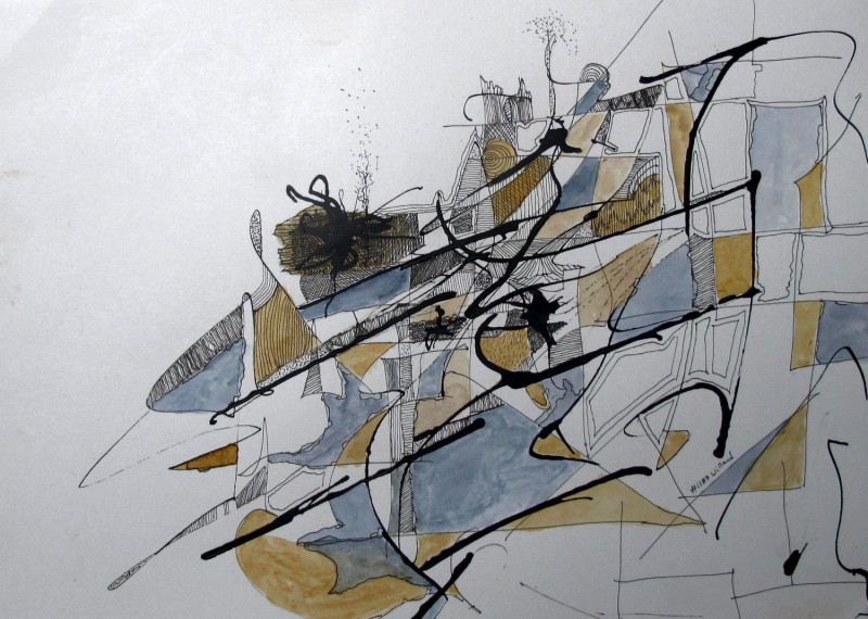 Pen & Ink, Watercolor