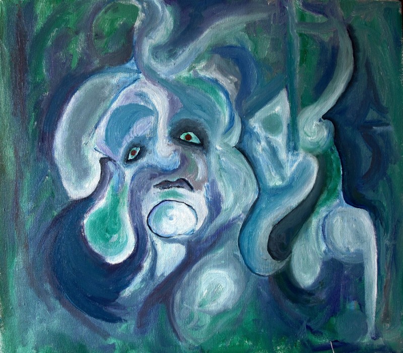 #1212 Oil on Canvas, Art by Willard