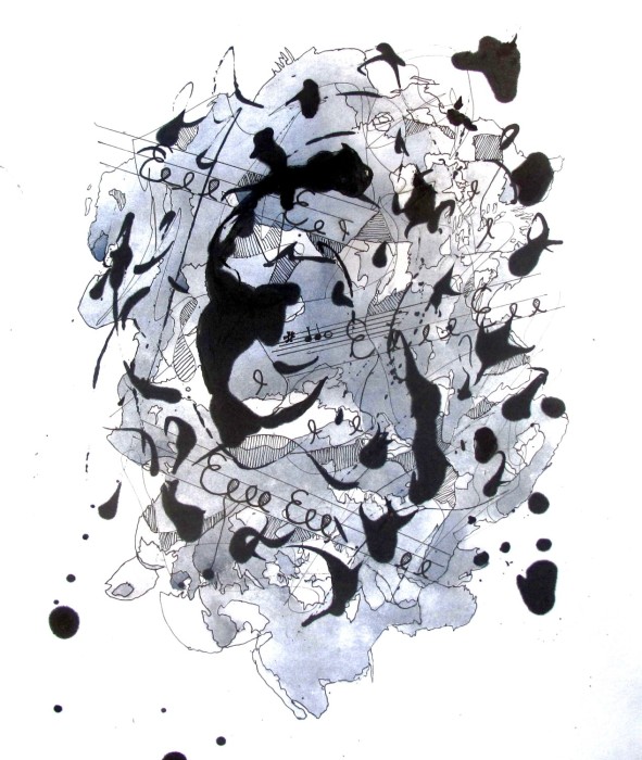 Letter E, Alphabet series, #1293
