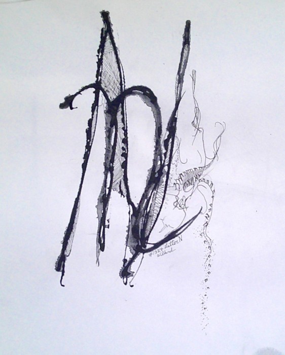 Letter N, #1327, Willard Art