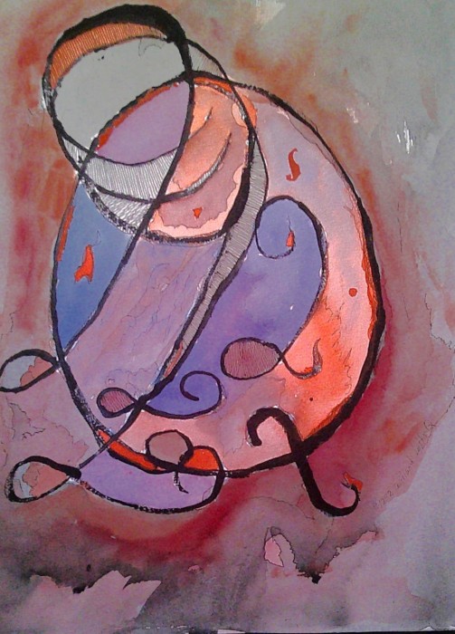 Letter Q, Alphabet Series, Willard Art