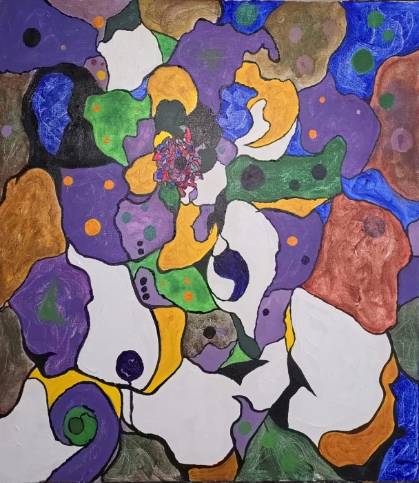 Abstract painting, #1377, Willard Art