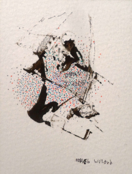 Willard Art,Pen&Ink,Miniature,#1466