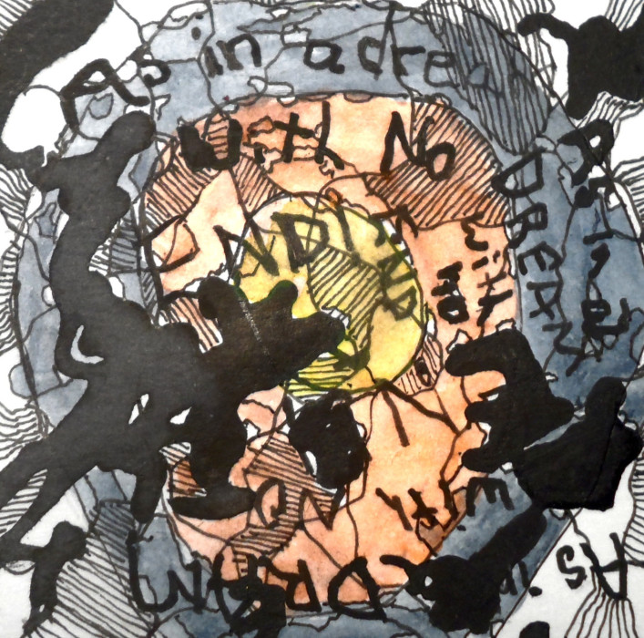 Willard Art,watercolor,ink,Miniature,#1496