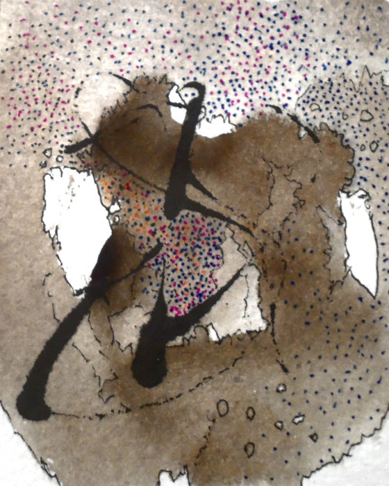 #1514,,Mineature,Watercolor & ink,willard art