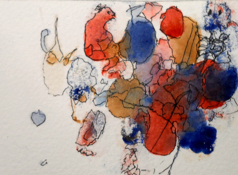 #1527,watercolor. miniature,Willard Art