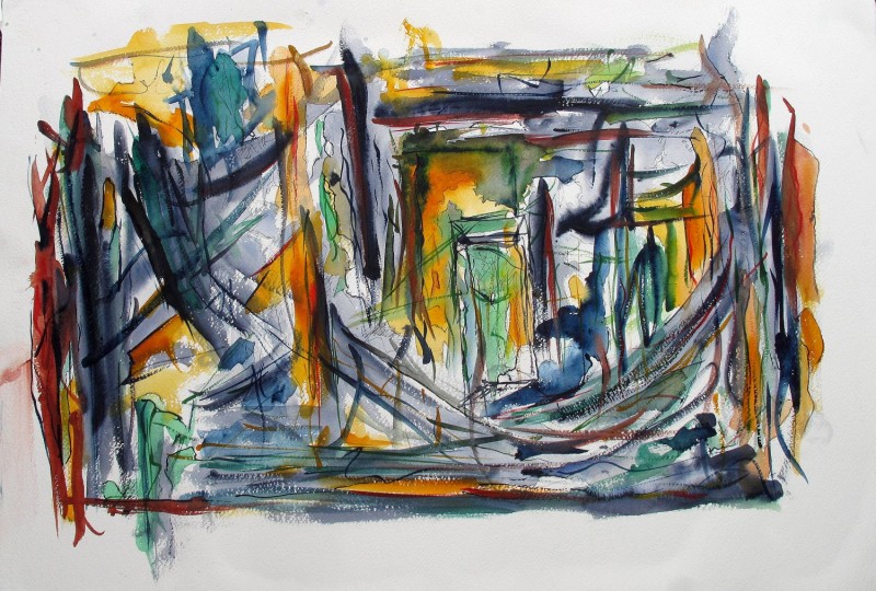 #836 abstract watercolor