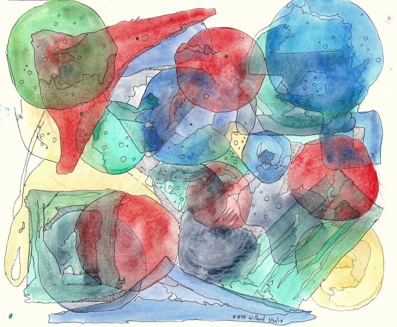 #843 watercolor