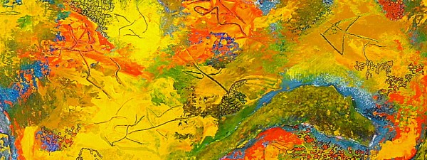#565 Abstract acrylic